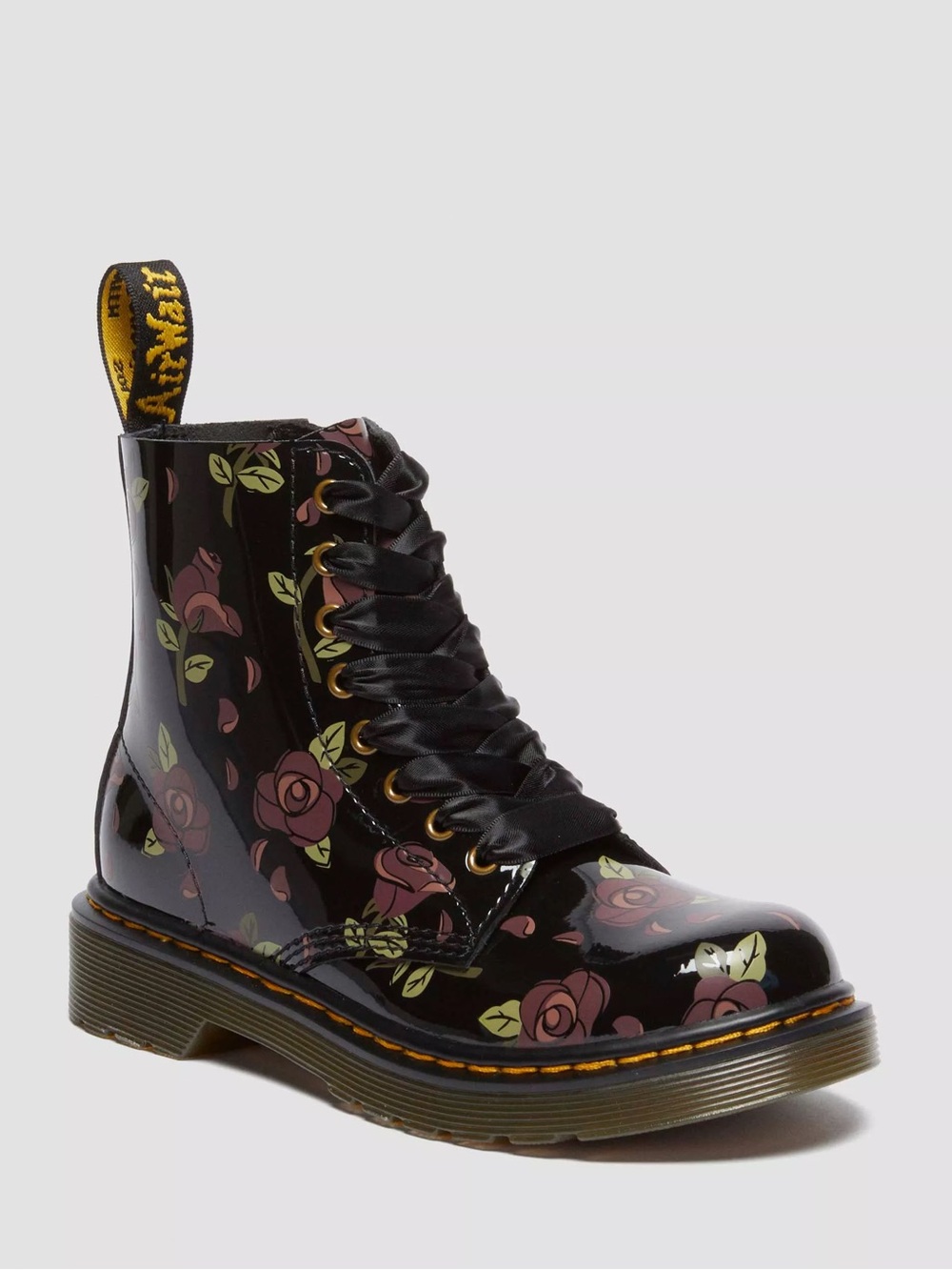 Dr. Martens JUNIOR 1460 DECAYED ROSE LEATHER LACE UP BOOTS